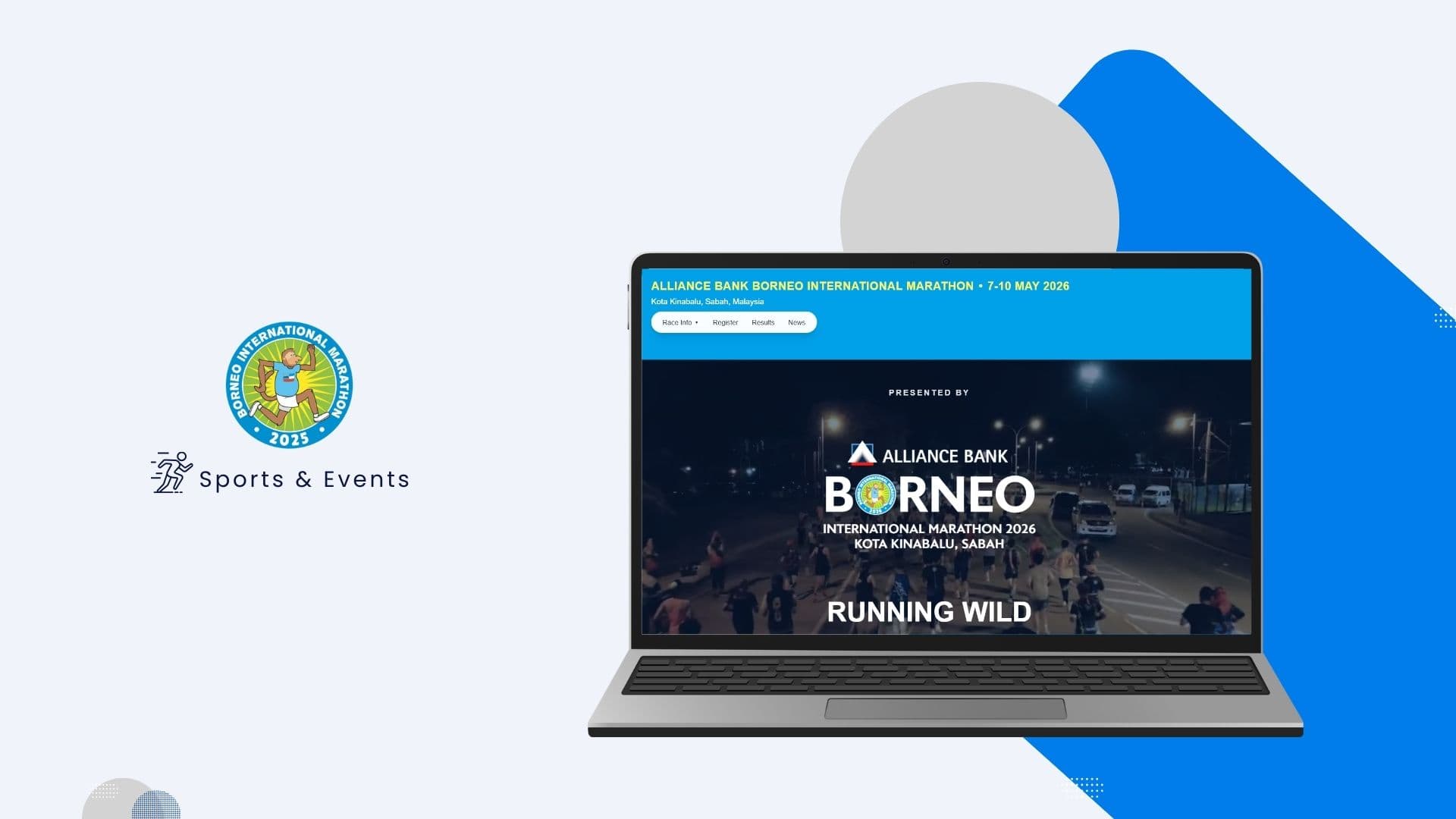 Borneo International Marathon - Digitally Ahead, Every Step of the Way project by JXING Tech