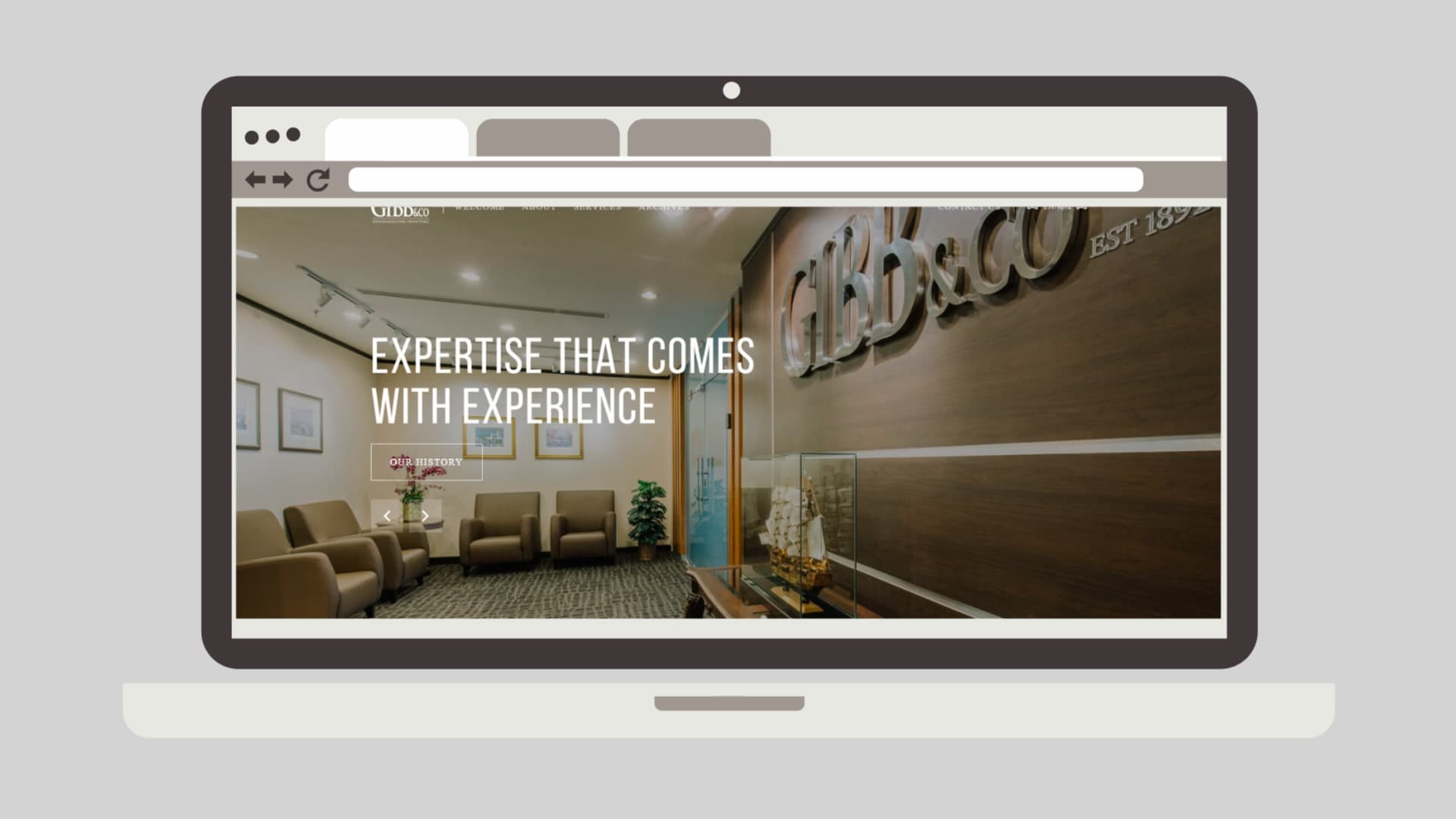 Website before JXING Tech intervention